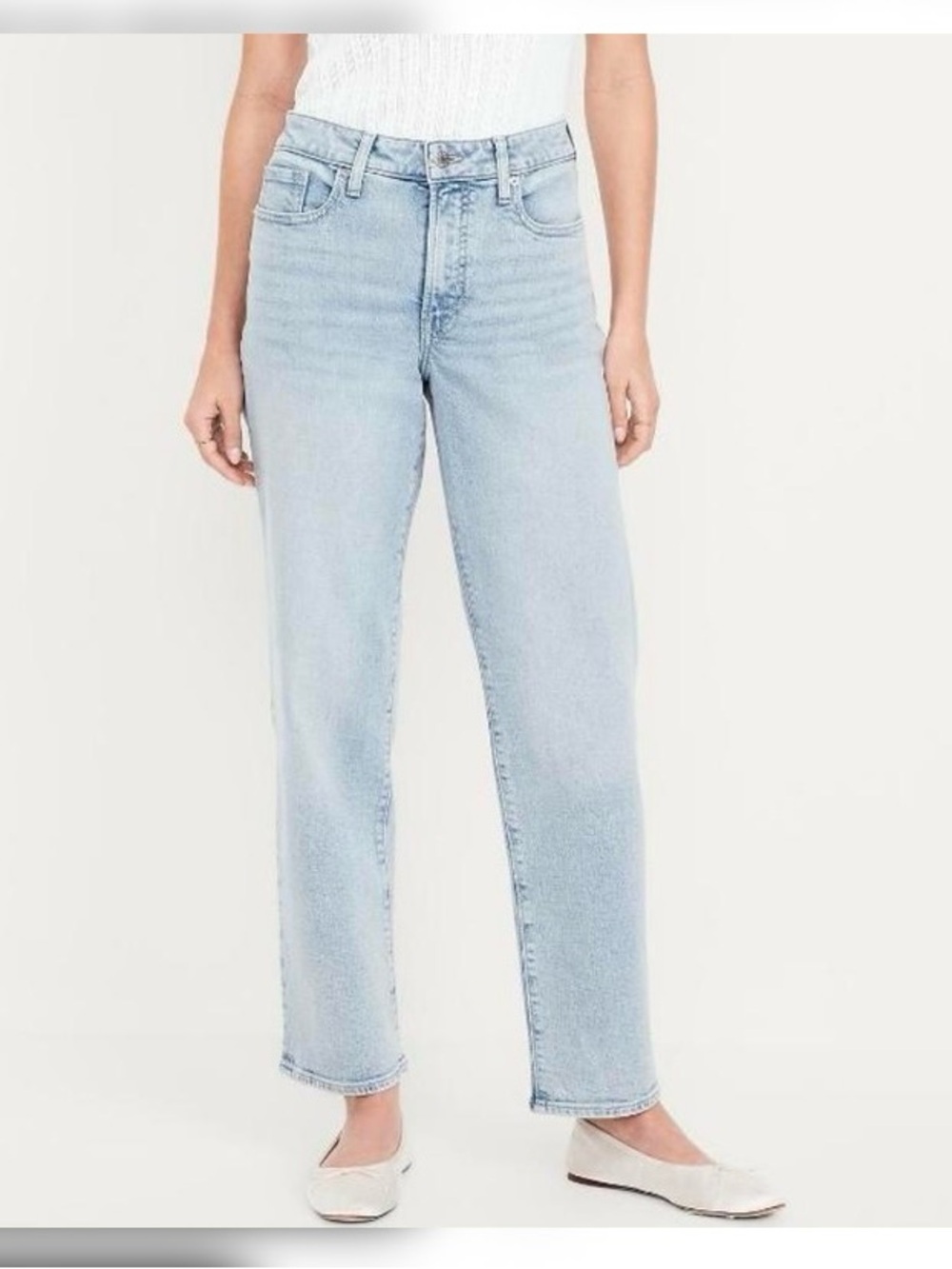 Light Wash, High Waisted, Loose Fit Jeans ✨ - Picture 2 of 4